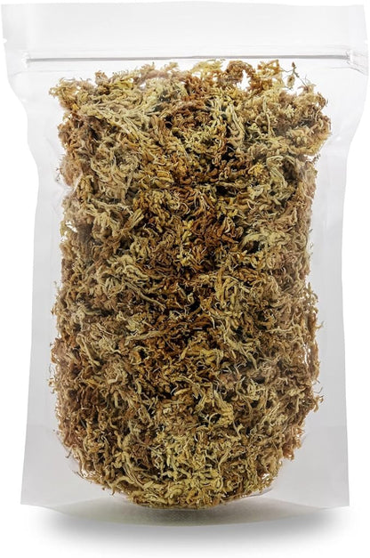 Premium Grade Sphagnum Moss by Gardenera - 20 Quart - Organic Hand Mixed New Zealand Long Fibered Sphagnum Moss Orchid - 4 Bags of 5 Quart