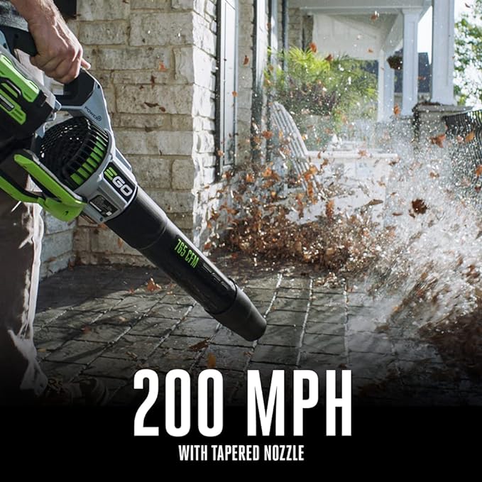 EGO Power+ LB7650 Variable-speed Turbo 56-Volt 765 CFM Cordless Leaf Blower Battery and Charger Not Included
