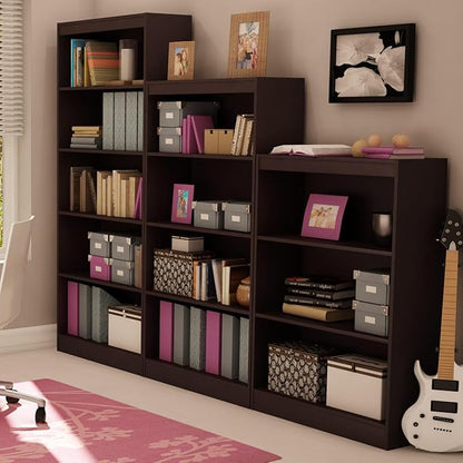 South Shore Axess 5-Shelf Bookcase - Chocolate