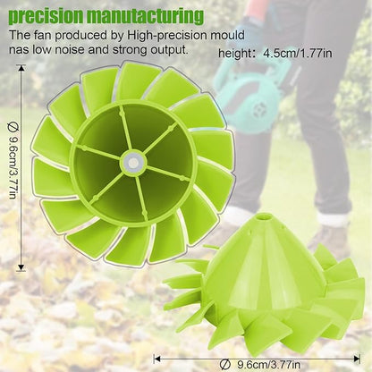 529437004 Blower Fan Blade for Ryobi ONE+ 18V Blower Fan P2108, P21081 and 529437003 529437001 （2 Pack）