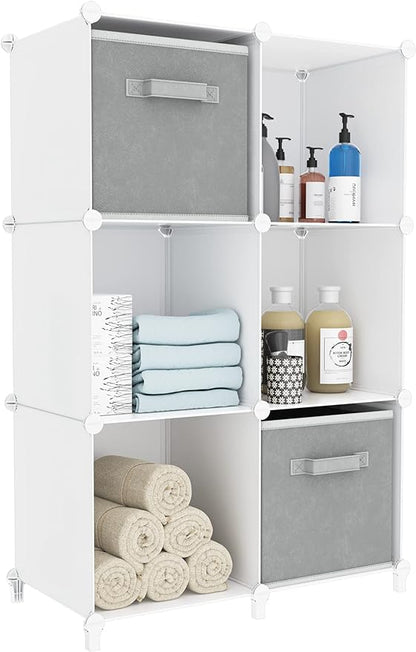 Bathroom Organizer Cube Storage Organizer Closet Storage Cube Shelf Storage Bookcase Bookshelf