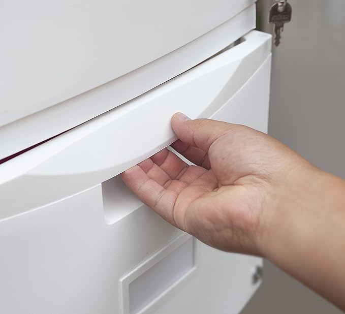Storex 61271B01C File Cabinet, 1-Pack, White