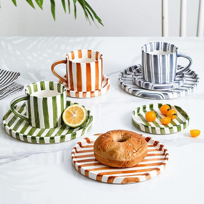 Ceramic Afternoon Serving Tray Dessert Cupcake Stand Serving Plat Tea Party Serving Platter for Cupcakes, Sevring Food, Dessert, Fruit, Cookie,D
