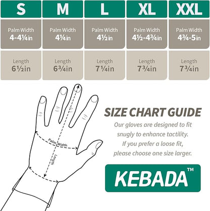 Kebada T3 Winter Work Gloves for Men and Women, Warm Knit Cold Weather Work Gloves, Thermal Insulated Freezer Gloves, 100% Latex Coating Non-slip Grip, Long Wrist Design, 3 Pairs, Green, XX-Large