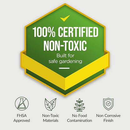 Best Choice Products 8x2x2ft Raised Outdoor Metal Garden Bed, Deep Root Box Planter for Vegetables, Flowers, Herbs, 240 Gallon Capacity, 100% Non Toxic Materials - Dark Green