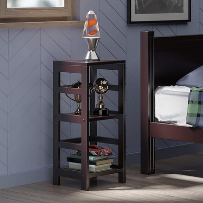 Winsome Leo Model Name Shelving, Tall, Espresso