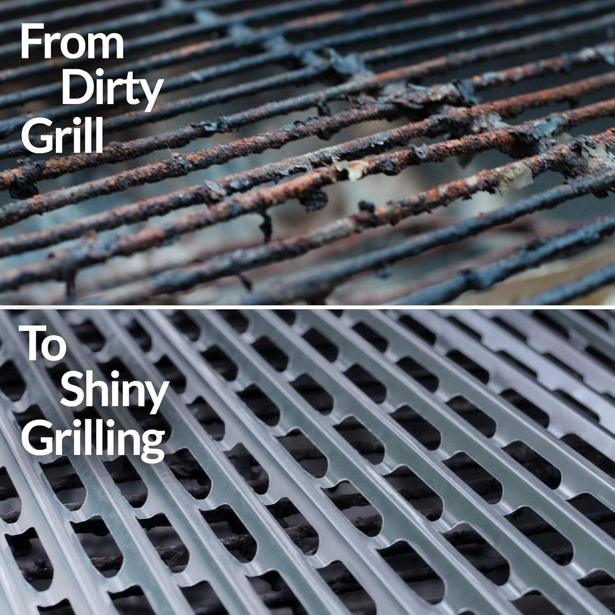 Food Grade Aluminum Disposable Grill Grate Liners, Pack of 12 Grill Toppers/Liners (12 x 20 Inch)