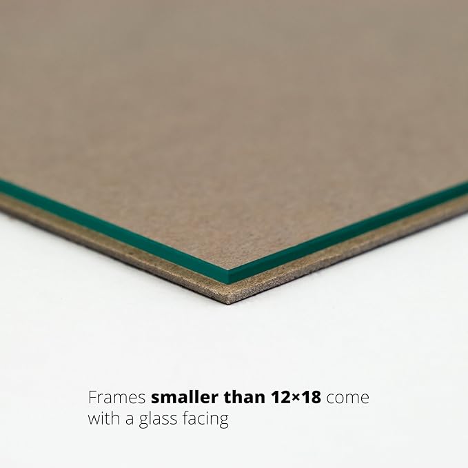 Craig Frames 11x14 Red Picture Frame, Wall Decor for Art and Photos | Ready to hang with a protective glass front, made in the USA for a gallery display
