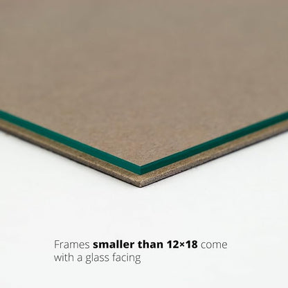 Craig Frames 11x14 Red Picture Frame, Wall Decor for Art and Photos | Ready to hang with a protective glass front, made in the USA for a gallery display