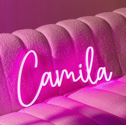 Custom Neon Signs, Neon Sign Customizable for Wall Decor, Custom Name Sign Personalized Neon Sign for Wedding Birthday Party Christmas