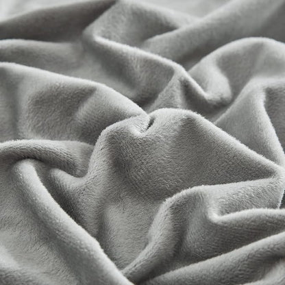 Wellboo Grey Comforter Sets California King Women Men Gray Fluffy Bedding Comforters Cal King Solid Dark Grey Velvet Aesthetic Quilts Soft Warm Winter Plush Blanket Plain Gray Flannel Thick Sherpa Bed