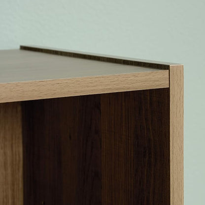 Sauder Beginnings 3 Bookcase/Book Shelf, L: 24.57" x W: 11.50" x H: 35.28", Summer Oak