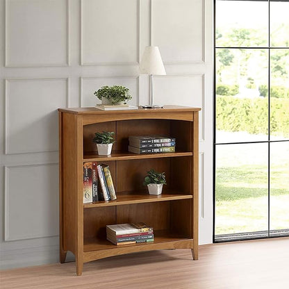 Camaflexi Shaker Style Bookcase, 36", Brown