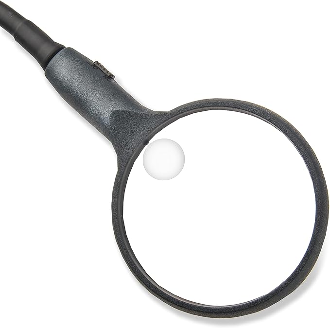 Carson BoaMag 2.5x LED Lighted Flexible Neck Magnifier and Flashlight (SM-22)