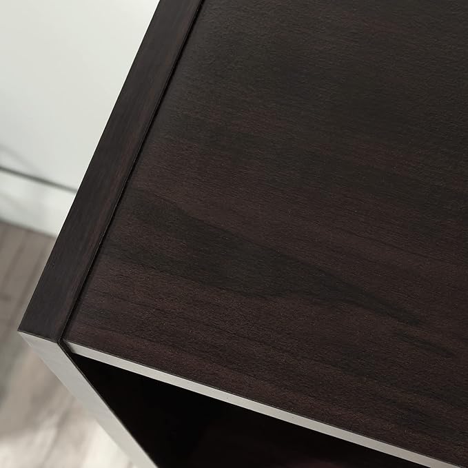 Sauder Beginnings 3 Bookcase/Book shelf, L: 24.57" x W: 11.50" x H: 35.28", Cinnamon Cherry finish