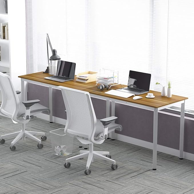 Weehom Computer Desk Home Office Writing Desk Study Laptop/Dining Table