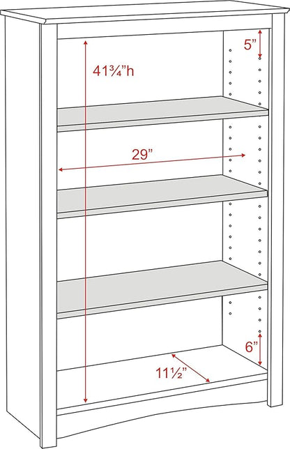Prepac Home Espresso 4-shelf Bookcase
