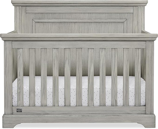 Delta Children Simmons Kids SlumberTime Paloma 4-in-1 Convertible Baby Crib - Greenguard Gold Certified, Rustic Mist