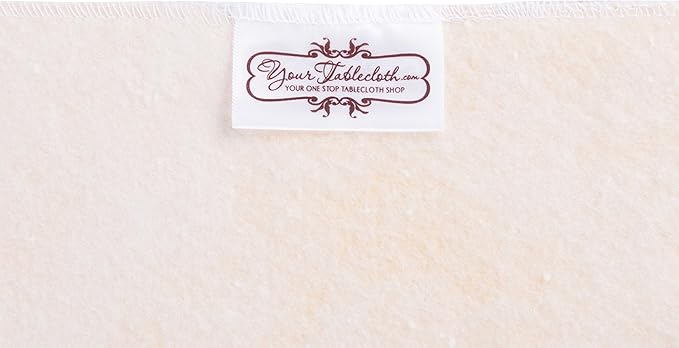Yourtablecloth Heavy Duty Vinyl Rectangle or Square Tablecloth – 6 Gauge Heavy Duty Tablecloth – Flannel Backed – Wipeable Tablecloth with Vivid Colors & Many Sizes 52 x 90 Stone