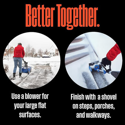 Westinghouse WSnow22 48V Cordless Snow Blower 22 Inch Kit, Steel Auger, LED Lights, 1600W Brushless Motor, 25ft Throwing Distance, Plows 840lbs/min, Compatible with Snow Joe Batteries