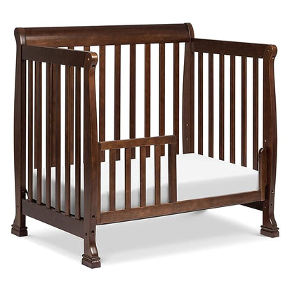 DaVinci Kalani 4-in-1 Convertible Mini Crib in Espresso | Greenguard Gold Certified