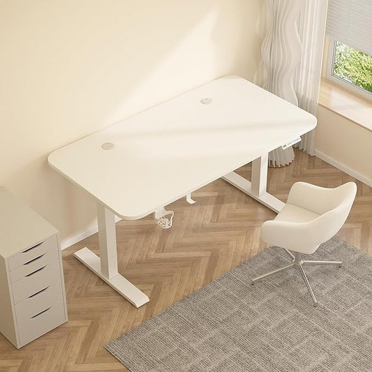 Electric Height Adjustable Stand up Desk Home Office Ergonomic Computer Workstation(Frame Only)