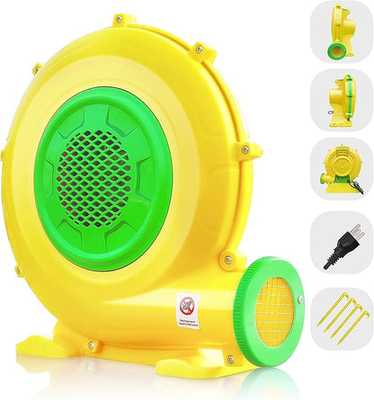 CoMiracle Air Blowers, 750 Watt 1.0 HP Inflatable Bounce House Air Blower, Outdoor Inflatable Castle and Jump Slides Blower