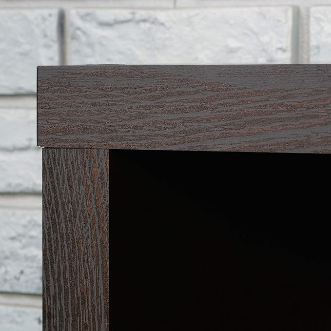Sauder HomePlus 4-Cube Bookcase, Dakota Oak finish