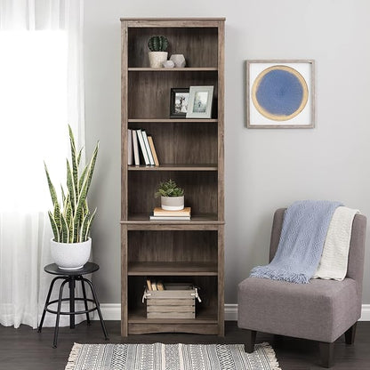 Prepac Prepac Home Office Tall 6-Shelf Bookcase