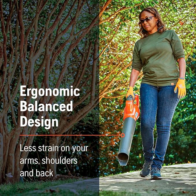 Husqvarna 230iB Battery Powered Cordless Leaf Blower, 136-MPH 650-CFM Electric Leaf Blower with Brushless Motor and Quiet Operation, Battery and Charger Not Included