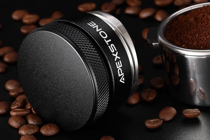 51mm Coffee Distributor, Adjustable Espresso Distributor & Coffee Leveler, 304 Stainless Steel Espresso Distribution Tool for 51mm Portafilter, Barista Coffee Accessories