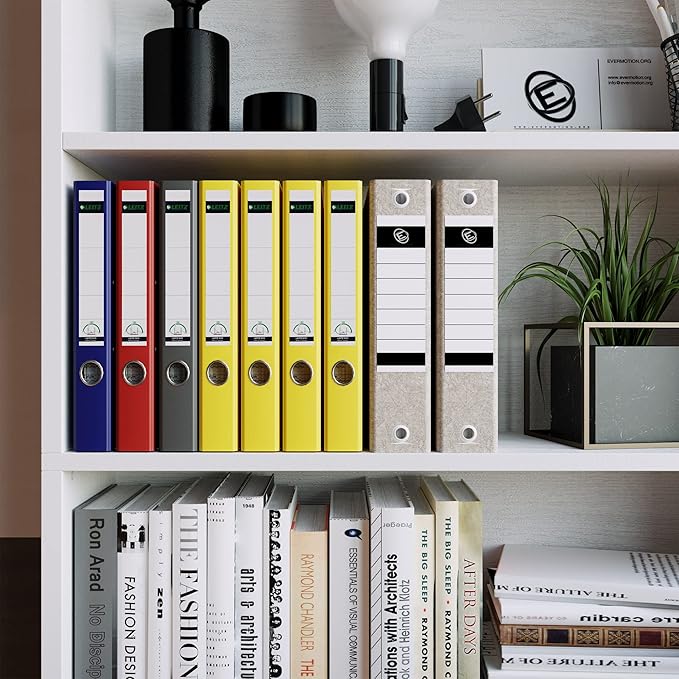 IRONCK Bookshelves and Bookcases Set of 2 Floor Standing 6 Tier Display Storage Shelves 70in Tall Bookcase Home Decor Furniture for Home Office, Living Room