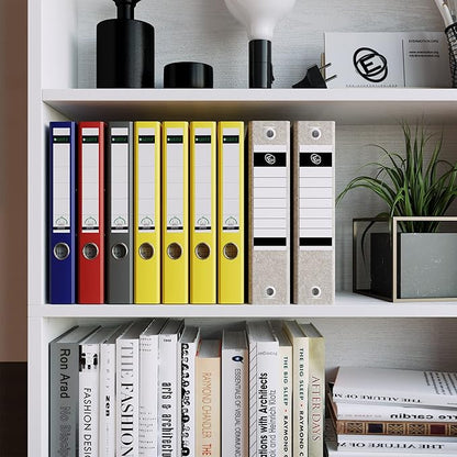 IRONCK Bookshelves and Bookcases Set of 2 Floor Standing 6 Tier Display Storage Shelves 70in Tall Bookcase Home Decor Furniture for Home Office, Living Room
