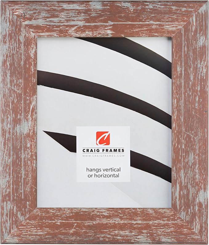 Craig Frames 16x16 Red Picture Frame for Posters, Gallery Wall, and Photos | Lightweight shatter resistant acrylic facing with a rigid backing board, made in the USA