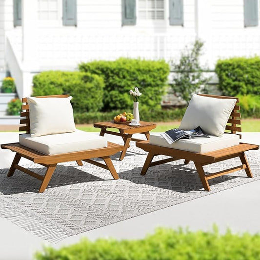 Lucille Set of 2 with End Table, Onesize, Armless Club Chairs