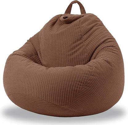 3 Ft Bean Bag Chair Cover (No Filler) Stuffed Animal Storage Bean Bag Cover for Pets Dogs/Cats Bed Corduroy Stuffed for Organizing Plush Toys