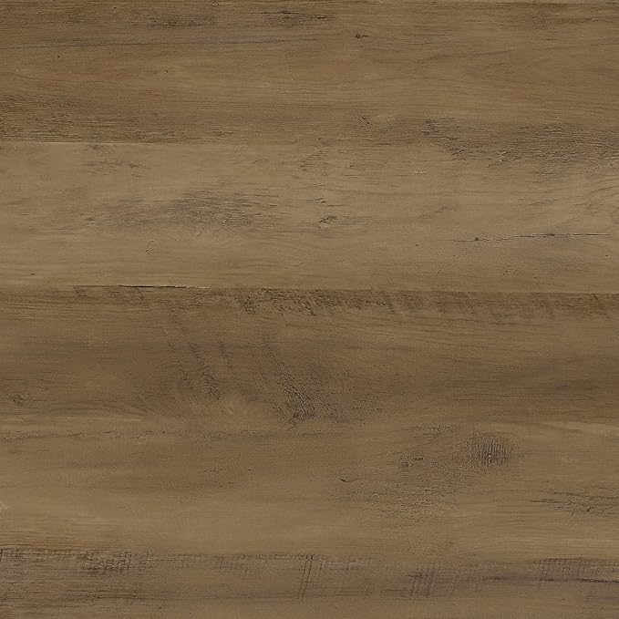Bush Furniture Salinas Tall 5 Shelf Bookcase in Reclaimed Pine