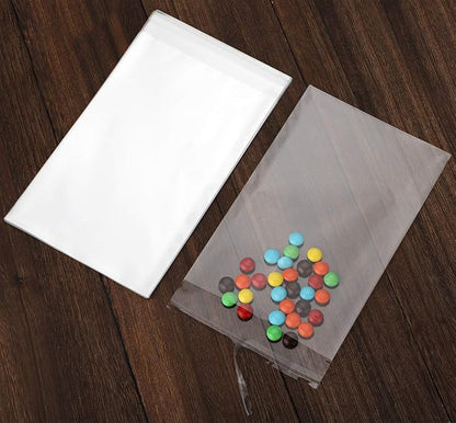 Nobranded 50 pcs Clear 14" x 18" Self Seal Cello Cellophane Bags Resealable Poly Bags 2.8 mils OPP Bag for Packaging Clothing, T Shirts, Party Decorative Gift…