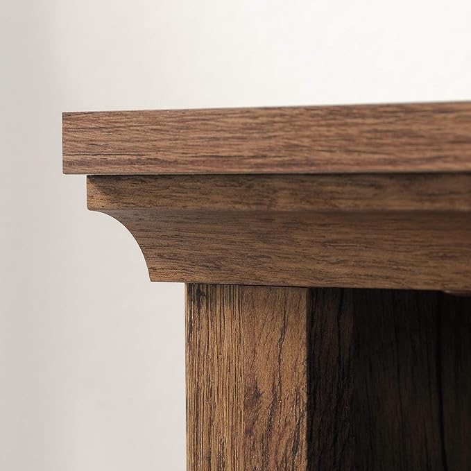 Sauder Miscellaneous Storage 3-Shelf Bookcase/ Book shelf, Vintage Oak finish