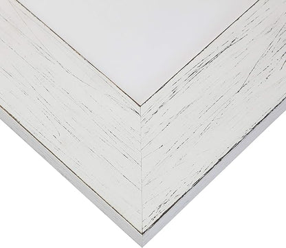 Craig Frames Jasper Wide Picture Frame, 18 x 36 Inch, Country Marshmallow White