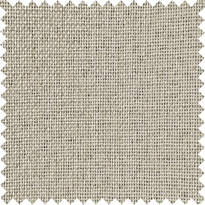 Macochico 100% Blackout Pinch Pleated Linen Curtains 84 Inch Length Thermal Blackout Curtains for Bedroom Living Room Nursery Ivory White Farmhouse Burlap Curtains with Tieback 52”Wx84”L 1 Panel