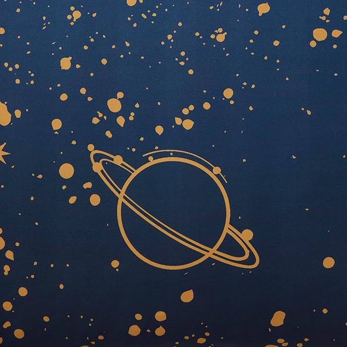 Kids Bedding Set Bed in a Bag for Boys and Girls Toddlers Printed Sheet Set and Comforter, Full, Galaxy