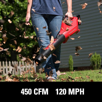 POWERWORKS XB 40V (120 MPH / 450 CFM) Cordless Axial Blower, 2Ah Battery and Charger Included BLP302