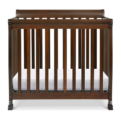 DaVinci Kalani 4-in-1 Convertible Mini Crib in Espresso | Greenguard Gold Certified
