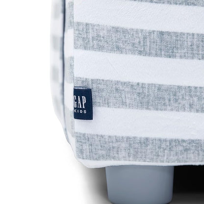 GAP GapKids Upholstered Chair, Grey/White
