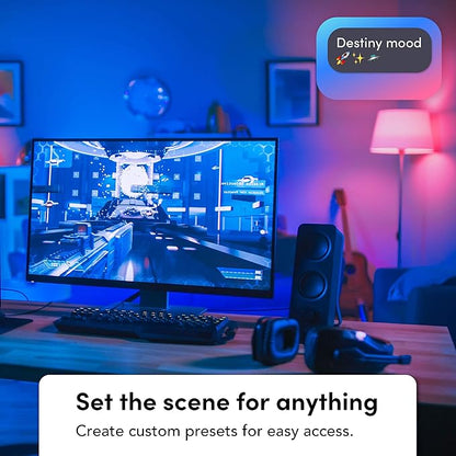LIFX Color A19 800 lumens, Billions of Colors and Whites, Wi-Fi Smart LED Light Bulb, No bridge required, Works with Alexa, Hey Google, HomeKit and Siri.