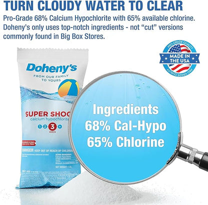 Doheny's Super Pool Shock 12 x 1 Lb Bags