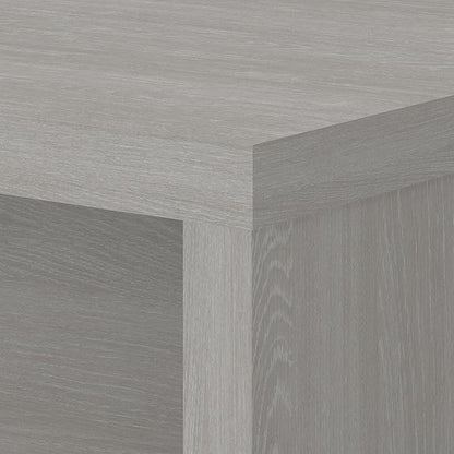 Bush Business Furniture Echo Bow Front Desk, 72W, Gray Sand