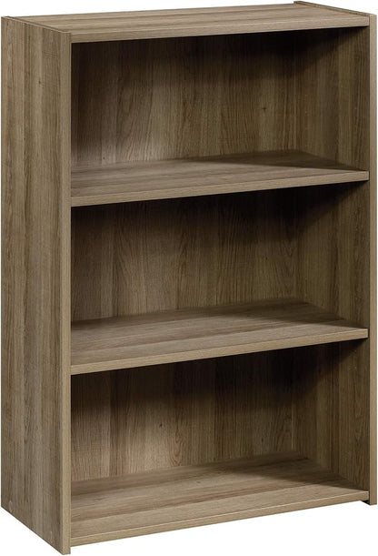 Sauder Beginnings 3 Bookcase/Book Shelf, L: 24.57" x W: 11.50" x H: 35.28", Summer Oak
