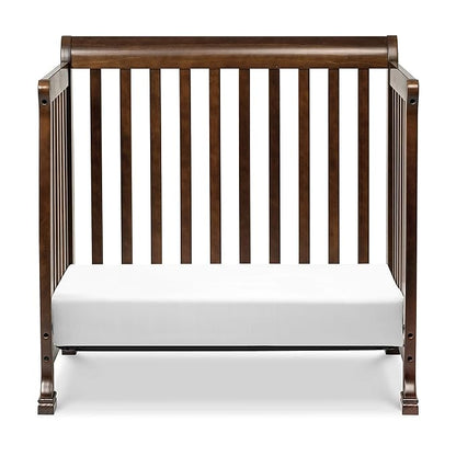 DaVinci Kalani 4-in-1 Convertible Mini Crib in Espresso | Greenguard Gold Certified